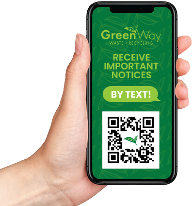 Greenway Notices on Phone by Text!